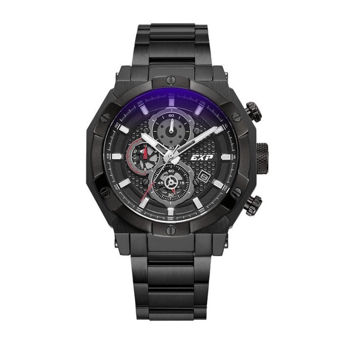 ✅Original Jam Tangan Pria Expedition E 6385 B Original Chronograph Black Terbaru