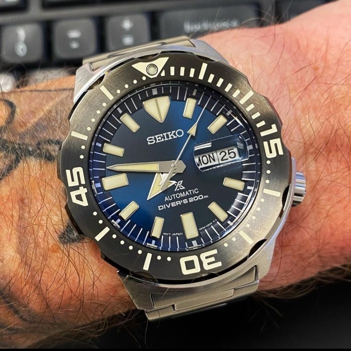 ✅Original Jam Tangan Pria Seiko Original Monster Srpd25K1 Original 100 Seiko Diskon