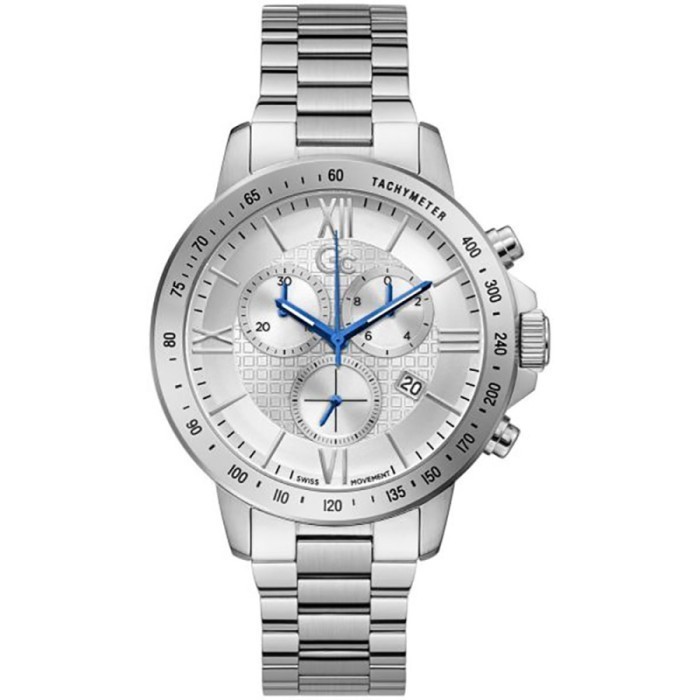 ✅Original Gc Y91004G1Mf Primetime Chrono Metal Terbatas