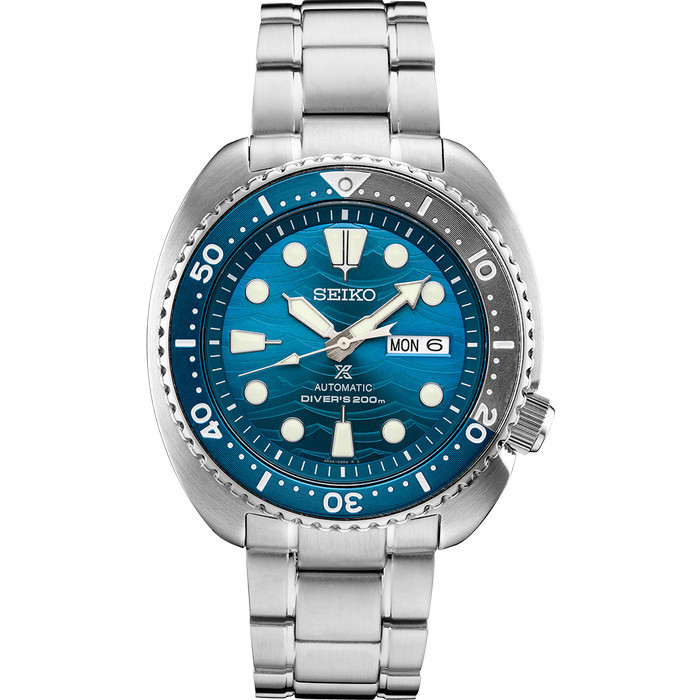 Jam Tangan Seiko SRPD21K1 Prospex Automatic Penyelam 45mm Biru