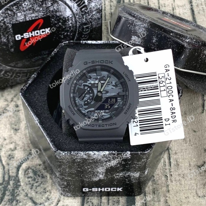 ✅Sale Casio G-Shock Ga-2100Ca-8Adr Ga2100Ca Camouflage Original Limited