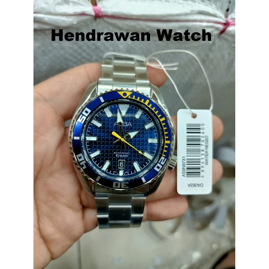 ✅Original Alba Men As9N97X1 As9N97 Diskon