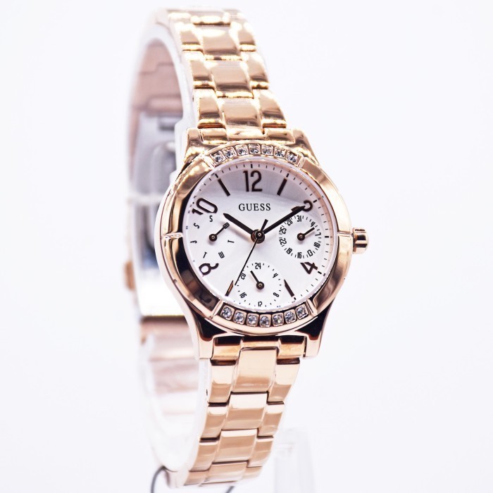 ✅Termurah Jam Tangan Wanita Guess Gw0413L3 Piper Rosegold Original Berkualitas