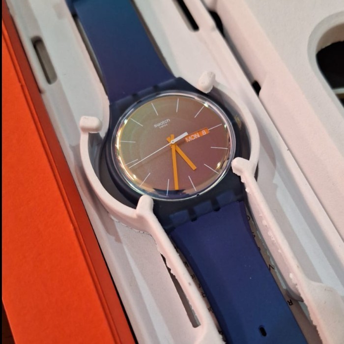 ✅Original Jam Tangan Pria Swatch So29N708 Ade To Teal Original Terbaru Limited