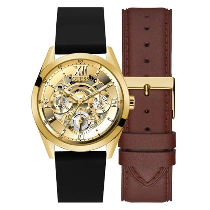 ✅Original Jam Tangan Pria Guess - Guess Gents Watch Tailor Black -Gw0449G1 Berkualitas