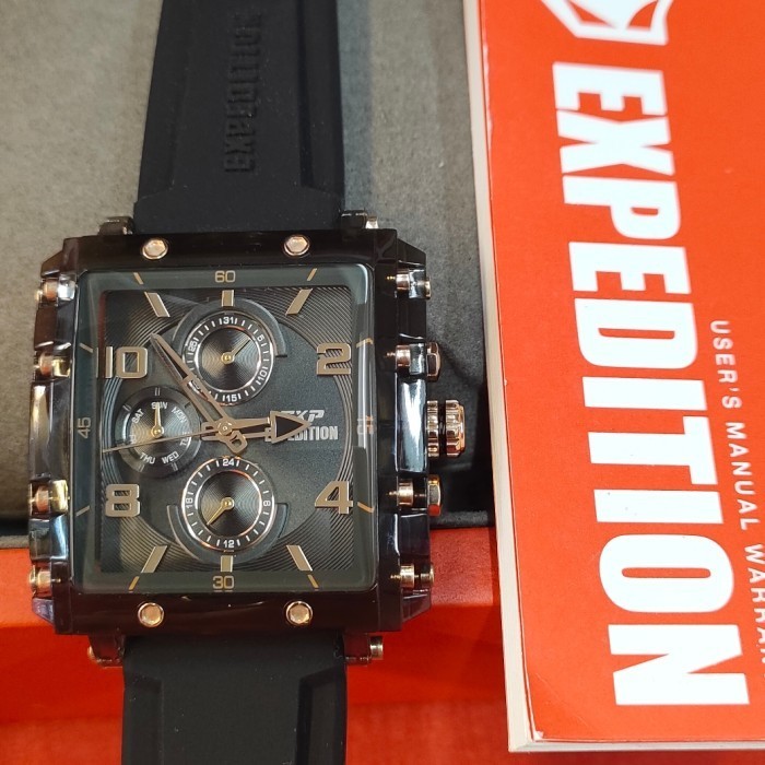 ✅Termurah Jam Wanita Original Expedition Exp E 6808 M All Solid Steel Berkualitas