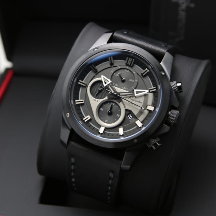 ✅Sale Alexandre Christie Pria Ac6593 / Ac 6593 Full Black Original Terbatas