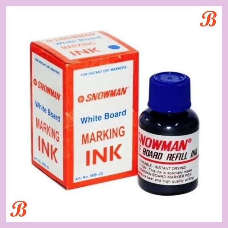 

| KG | SNOWMAN REFILL WHITEBOARD MARKER ISI TINTA SPIDOL SNOWMAN WHITEBOARD
