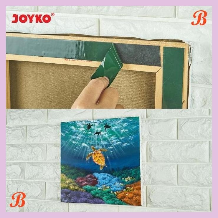 

| KG | JOYKO DOUBLE SIDED FOAM TAPE 24MM X 5M SOLATIP BUSA DUA SISI DFT-51