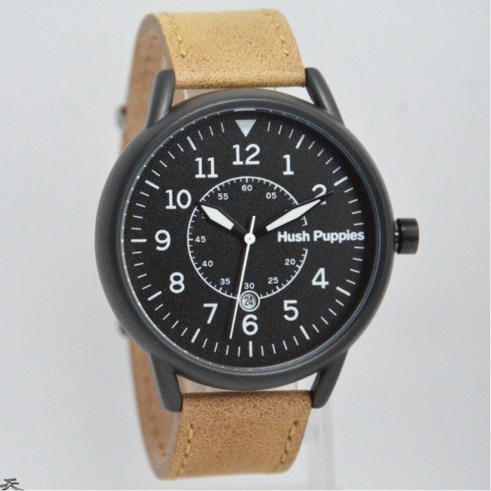 ✅Ori Jam Tangan Pria Hush Puppies 3840M Leather Kulit Original Murah Diskon