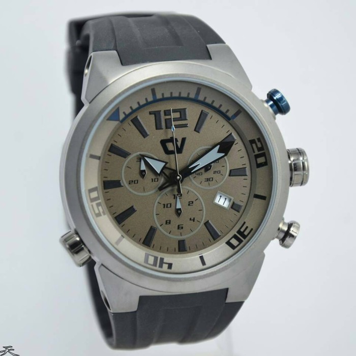 ✅Ori Jam Tangan Pria Christ Verra 00220G-36 Gray Rubber Original Limited