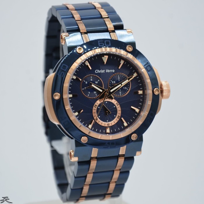 ✅Ori Jam Tangan Christ Verra 52283G-1J Blu Original Garansi 2 Tahun Blue Terbaru
