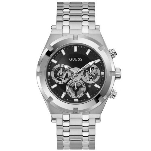 ✅Ori Jam Tangan Pria Guess Gw0260G1-Silver Berkualitas
