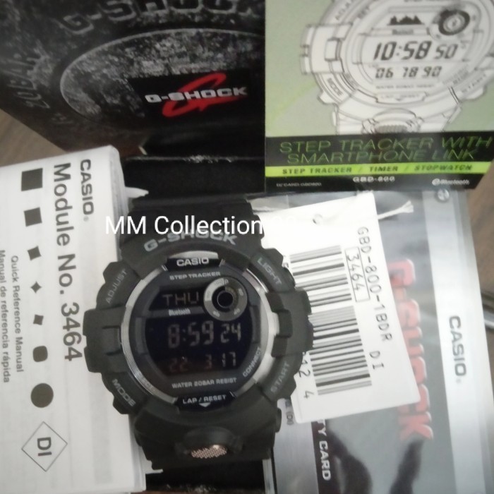 ✅Ori Casio G-Shock Gbd-800-1Br Gshock Gbd800-1B Gbd800 Gbd-800 Original Berkualitas