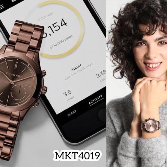 ✅Termurah Michael Kors Smart Watch Mkt4018 Bronze Limited