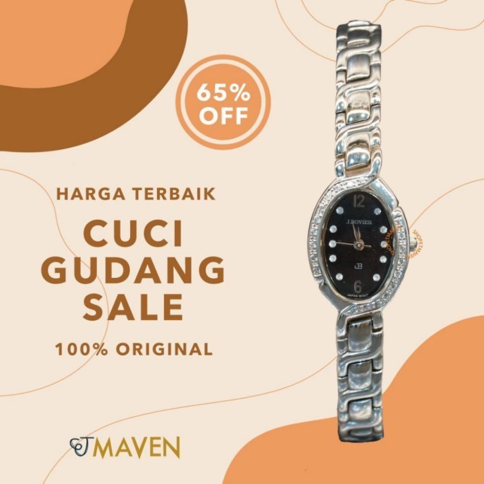 ✨Baru Jam Tangan J. Bovier 2020 Lscz - 14 Berkualitas