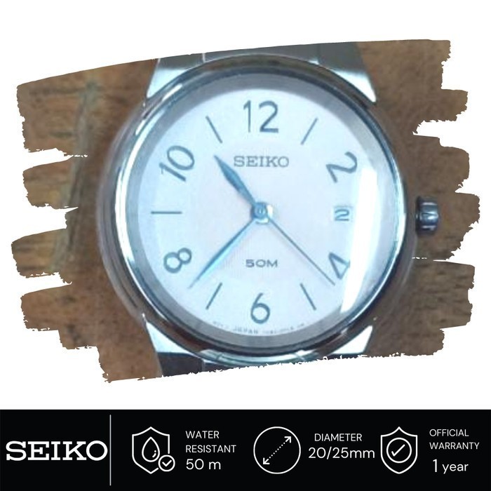 ✨Baru Jam Tangan Wanita Seiko Stainless Light Baby Pink Sxd673 Original Diskon