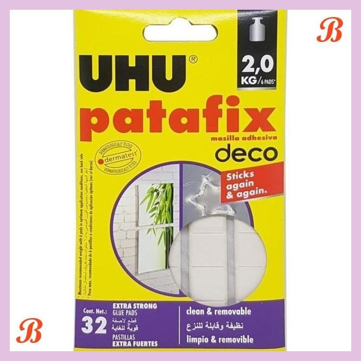 

| KG | UHU PATAFIX HOME DECO