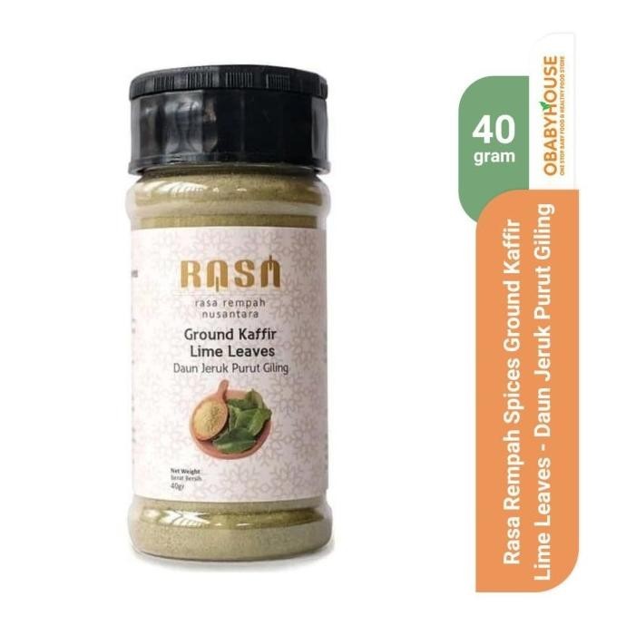 

Termurah Rasa Rempah Spices Ground Kaffir Leaves /Daun Jeruk Parut Giling 40 gr