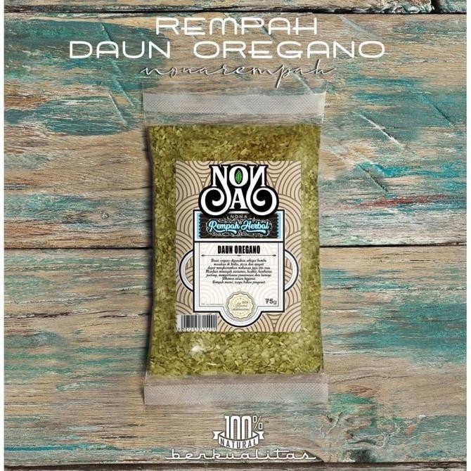 

Termurah Daun Oregano Pack 75 Gram Rempah Natural Alami