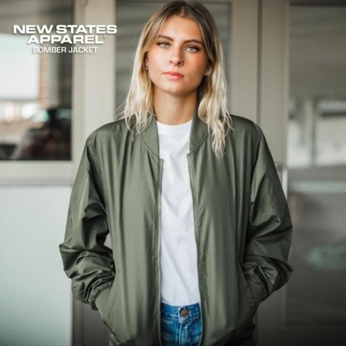 Jaket Bomber New States Apparel 9830