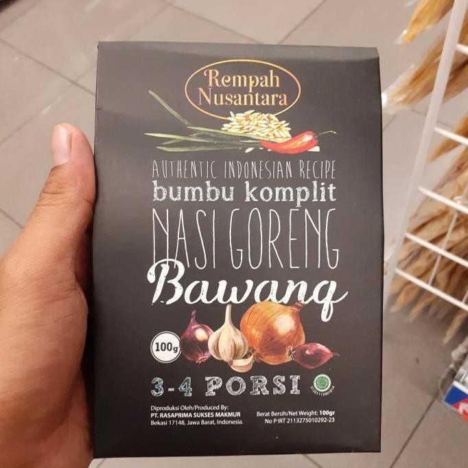 

Termurah Rempah nusantara nasi goreng bawang