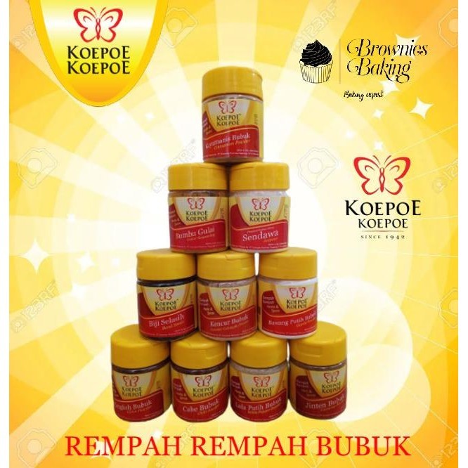 

Termurah Bumbu Bubuk Rempah Bubuk Koepoe Koepoe Kupu Kupu