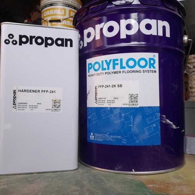 Epoxy Primer Propan Polyfloor Pfp-241-2K Sb/ Cat Dasar Premium Berkualitas
