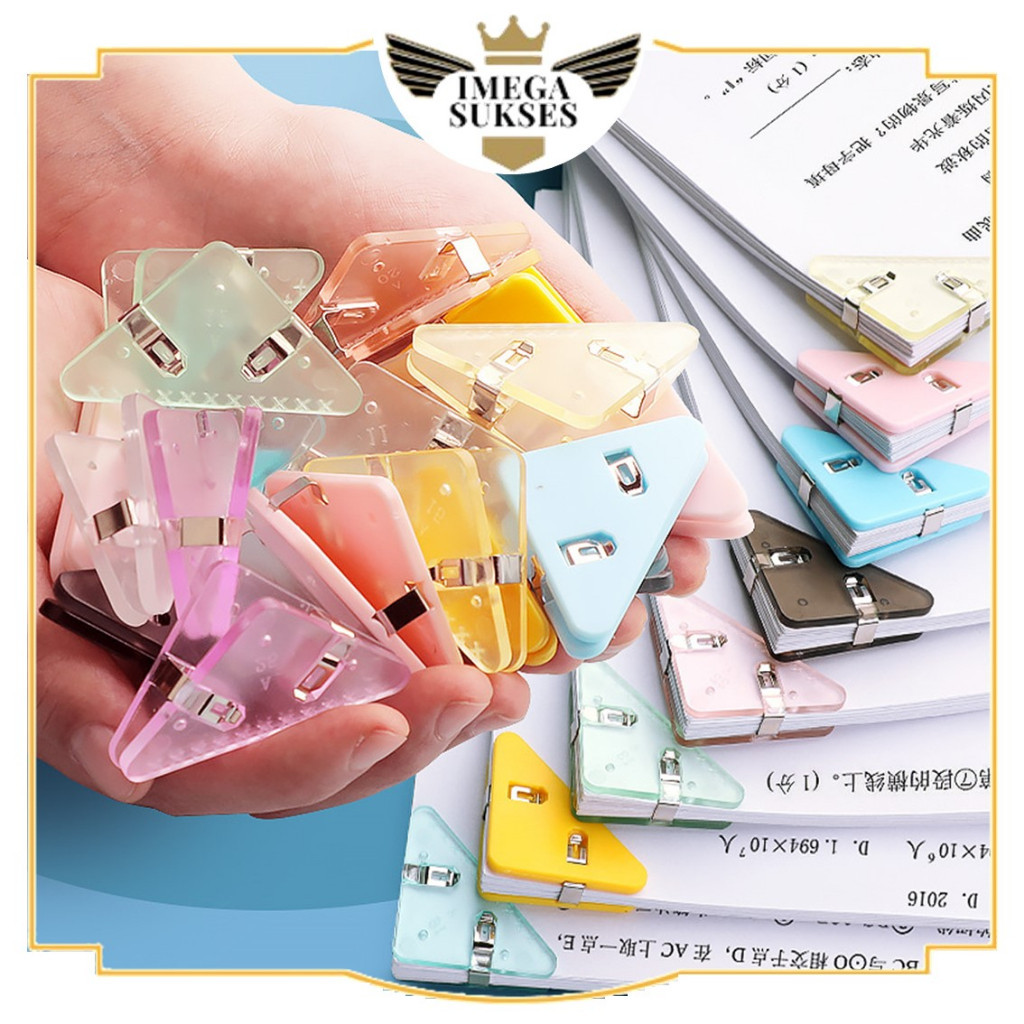 

PAPER CLIP AKRILIK SEGITIGA WARNA WARNI
