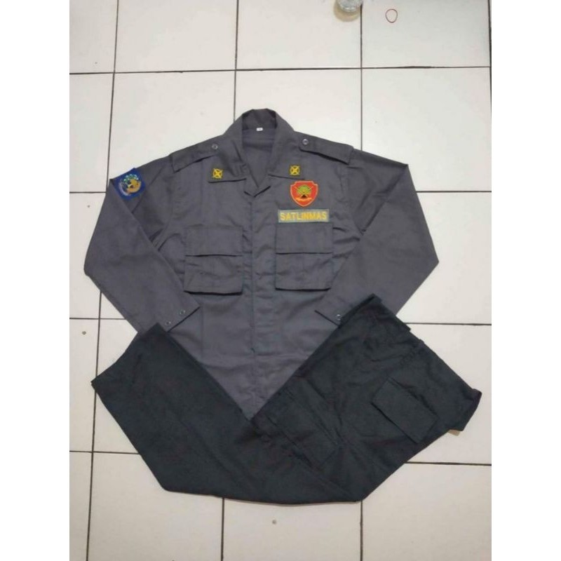 [OUR BEST] SPECIAL PRICE mssashop 1 stel Seragam linmas pdl terbaru 2023 seragam linmas kemanan desa