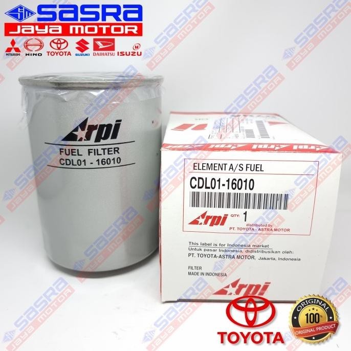 Fuel Filter Up/Solar Atas DYNA 115ET/115ST TOYOTA GENUINE ARPI