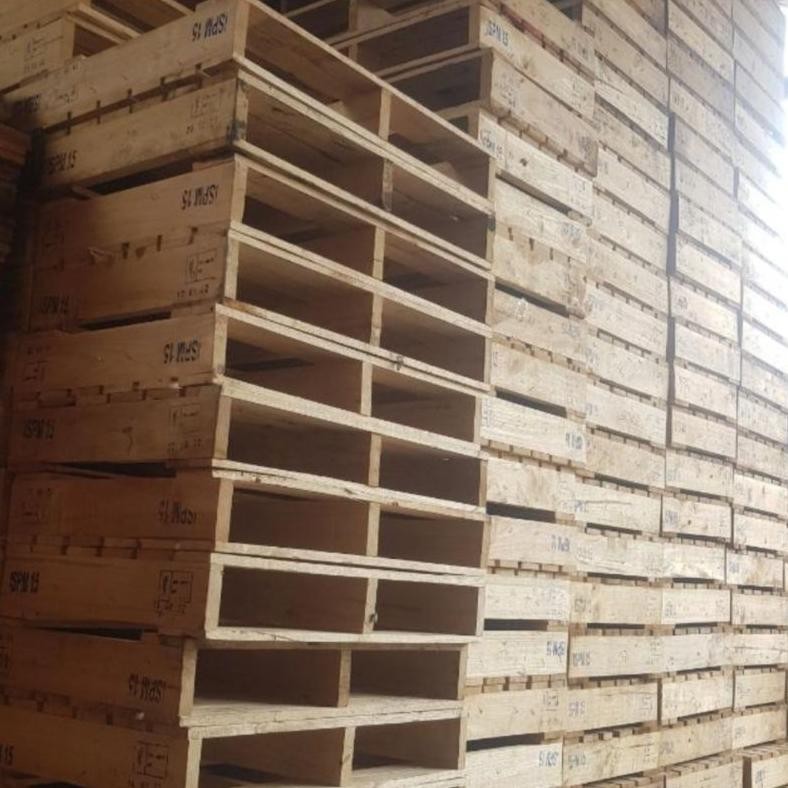 Big Sale Palet Kayu Bekas Impor,Kayu Keras Dan Oven,Sudah Halus,Uk 75X50X14Max 2Ton Sale