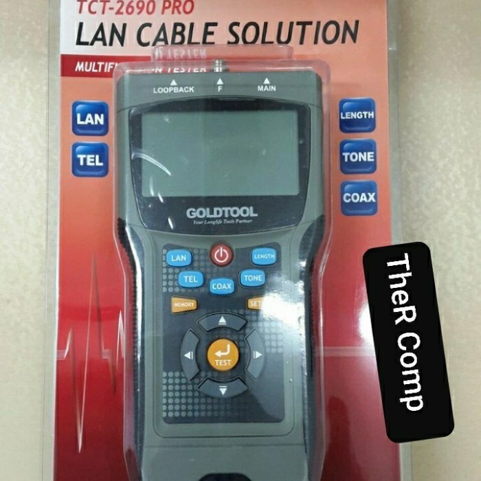 Goldtool Lan Tester Tct 2690 Pro Digital