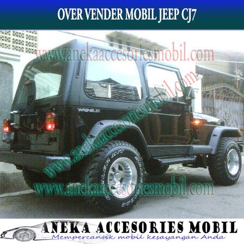 OVER FENDER/FENDER OFFROAD MOBIL JEEP CJ7 MODEL BAUT L