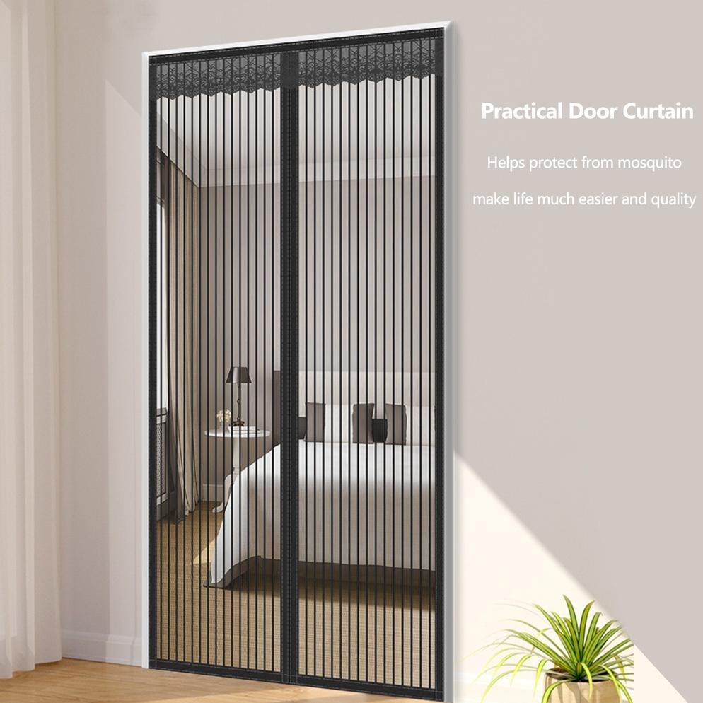 Flash Sale Tirai Magnet Anti Nyamuk 120X240Cm / 100X220Cm/ 90X210Cm Murah