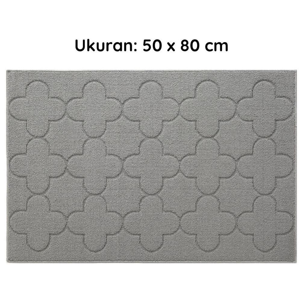 Flash Sale Kokomi Keset Pintu Depan Rumah Seri Yuki Keset Kaki Outdoor Karpet Kuat Tahan Awet Anti S