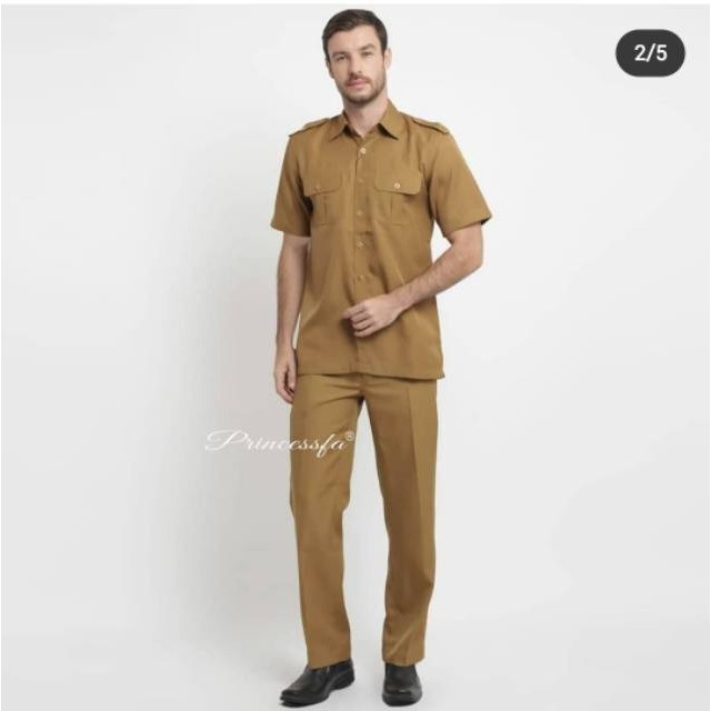 [OUR BEST] SPECIAL PRICE SERAGAM PRINCESSFA / Seragam pemda laki-laki / pns / guru