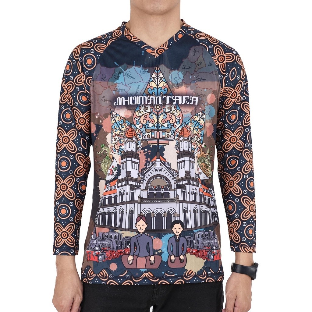 Jersey Sepeda Jersey Gowes Kaos Sepeda Jhomantara Jateng Jerjhon