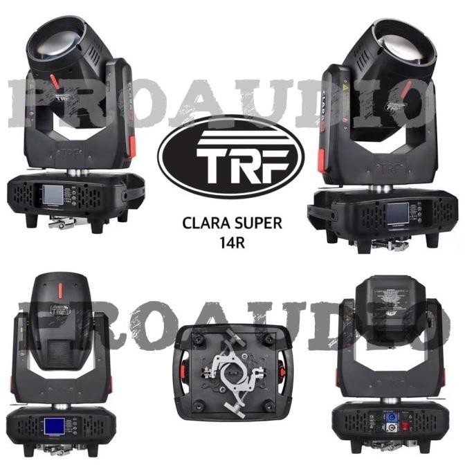 TERMURAH - TRF RDW Lampu Lighting / Moving Beam Clara S + Hardcase - 14 R 14R Ori