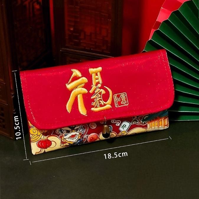 

DFG - Dompet Angpao Merah Premium Ampao Kain Sangjit Kado Parcel Tahun Imlek TERLARIS