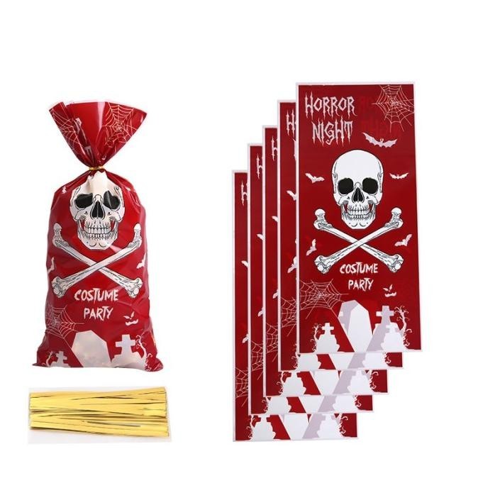 

DFG - Kantong Permen Halloween isi 50 Candy Bag Souvenir Bag Haloween Murah TERLARIS