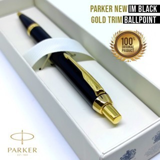 

[Baru] Parker Im New Black Gold Trim Ballpoint Original Berkualitas Diskon
