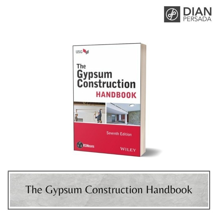 

[Baru] Buku The Gypsum Construction Handbook 7 Edition 9781118749845 Diskon