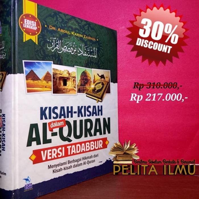 

[Baru] Buku Kisah-Kisah Dalam Al-Quran Versi Tadabbur Diskon