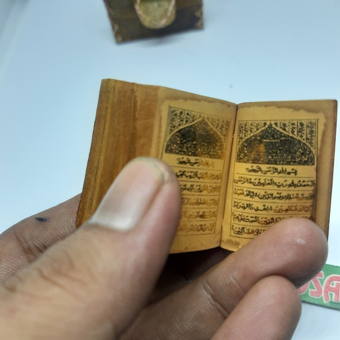 

[Baru] Barang Antik Kitab Stambul Al Quran 30Juz Tinta Mas Cover Kulit Berkualitas