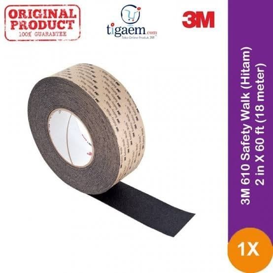 

[Baru] 3M Lakban Anti Slip Safety Walk 2X 18 Mtr Terbatas