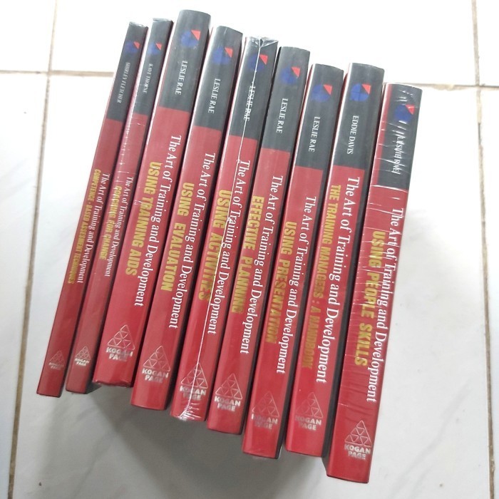 

[Baru] Buku The Art Of Training And Develoment Set 1 - 9 Buku Terbaru