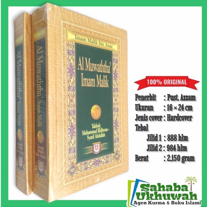 

[Baru] Al Muwaththa Imam Malik - Al Muwatha Imam Malik Berkualitas