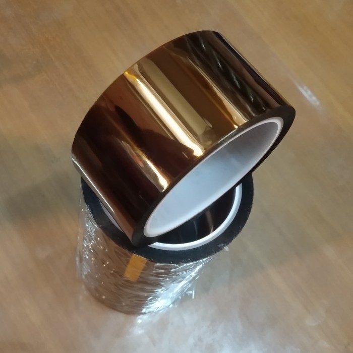 

[Baru] Capton Tape Isolasi Tahan Panas 48Mm X 33 Mtr Diskon
