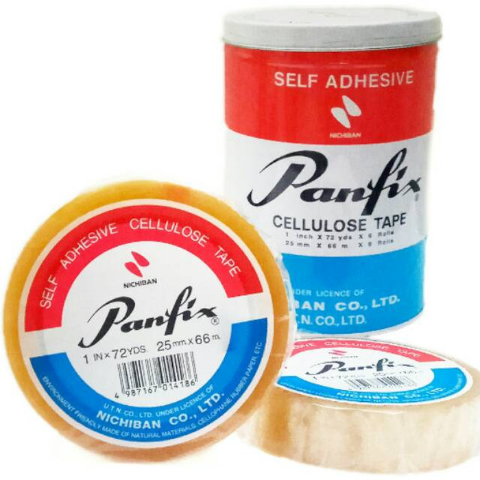 

[Baru] Isolasi Panfix 24Mm 1 Inch X 72 Yards 66 Meter 1 Diskon